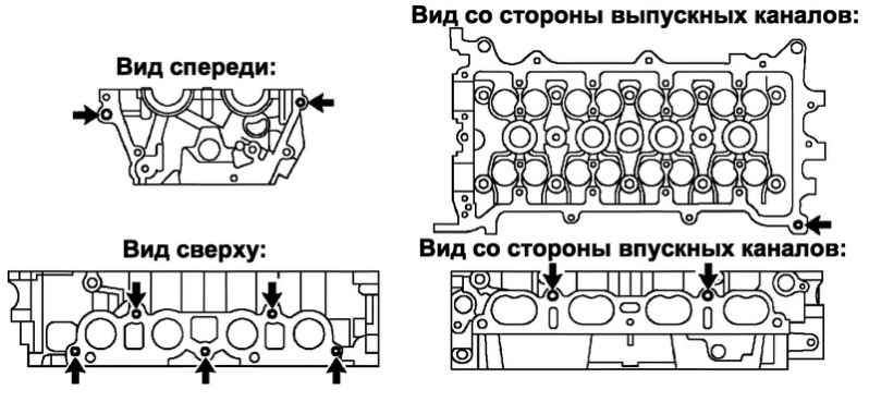 Замена направляющих клапана пежо 206