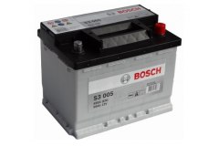 Батарея аккумуляторная 56А для PEUGEOT 206 SW (2E/K) 2.0 HDi 2002-, код двигателя RHY(DW10TD), V см3 1997, кВт 66, л.с. 90, Дизель, Bosch 0092S30050